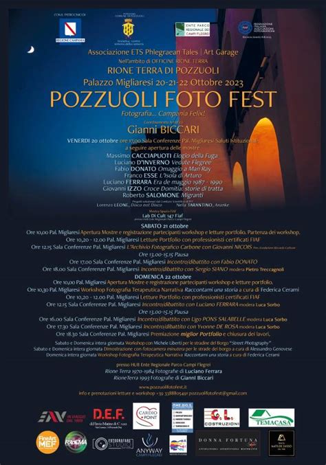 Incontri al Pozzuoli Foto Fest 